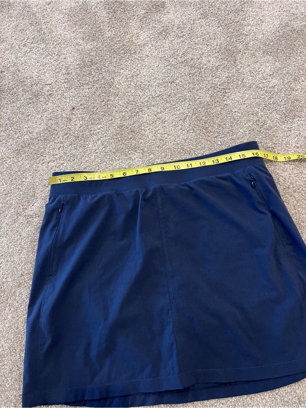 Kuhl Freeflex Skort Women Sz Medium Athletic Night Sky Blue Lightweight 6307 $85 - Picture 6 of 16